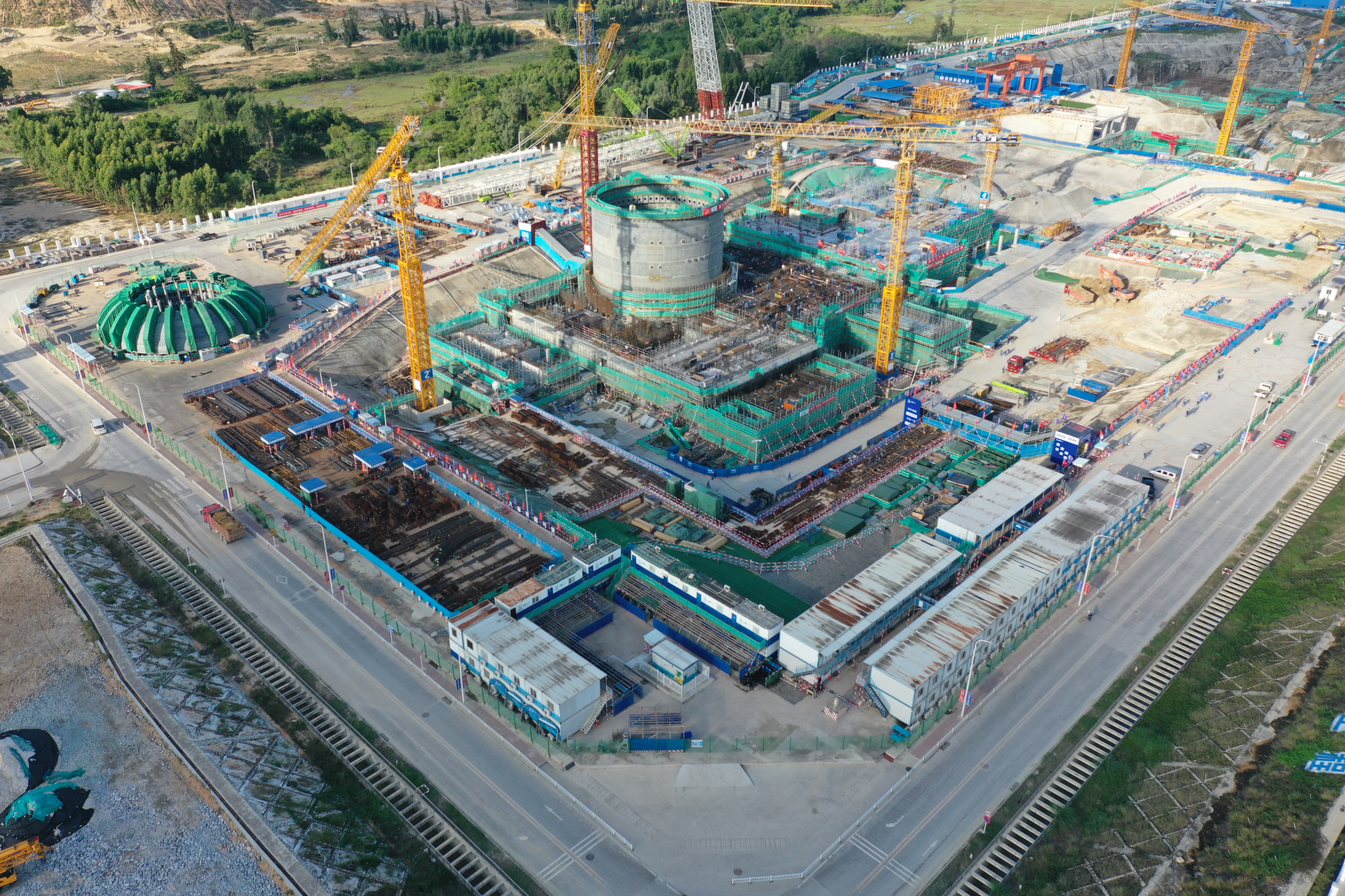 提前45天！海南昌江核电项目“华龙一号”又一节点实现跨年提前完成
